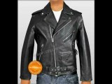 Brando Motorcycle Black Leather Jacket - Celebswear.com