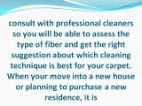 Improve the appearance and hygiene of your home with carpet cleaning method