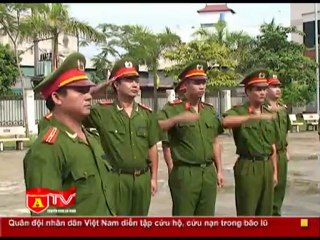 ANTÐ - Tập huấn điều lệnh Công an Nhân dân