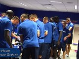 Les coulisses de l'entraînement des Bleus au Havre