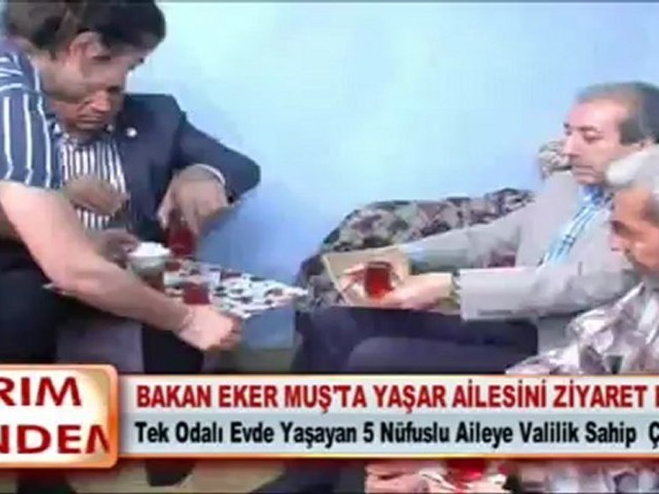 BAKAN EKER MÜJDEYİ MUŞ’TA VERDİ
