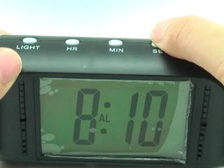 Why not have a Motion Sensor Digital Alarm Clock with Camera