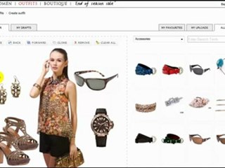 Koovs Create Outfit - How to save draft