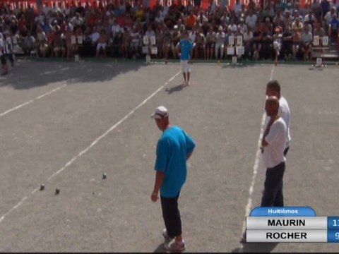 Pétanque. Huitième de finale du Mondial de Millau doublette