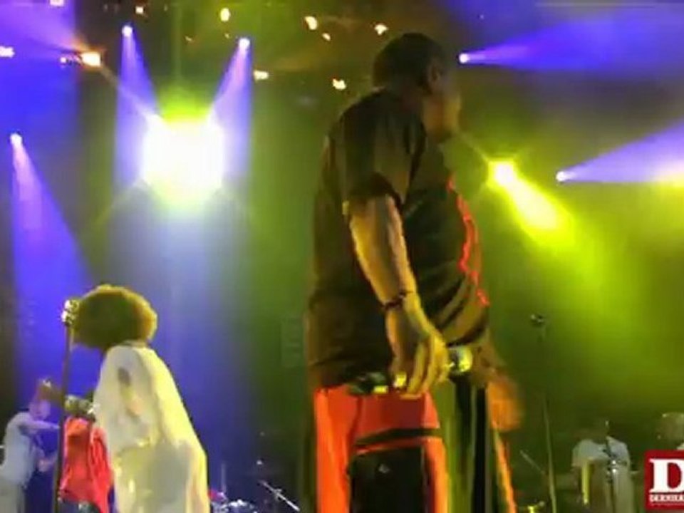 Foire aux vins de Colmar : extrait du concert du groupe antillais Kassav'