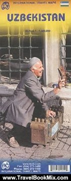 Travel Book Review: 1. Uzbekistan Travel Reference Map 1:1,580K by International Travel maps