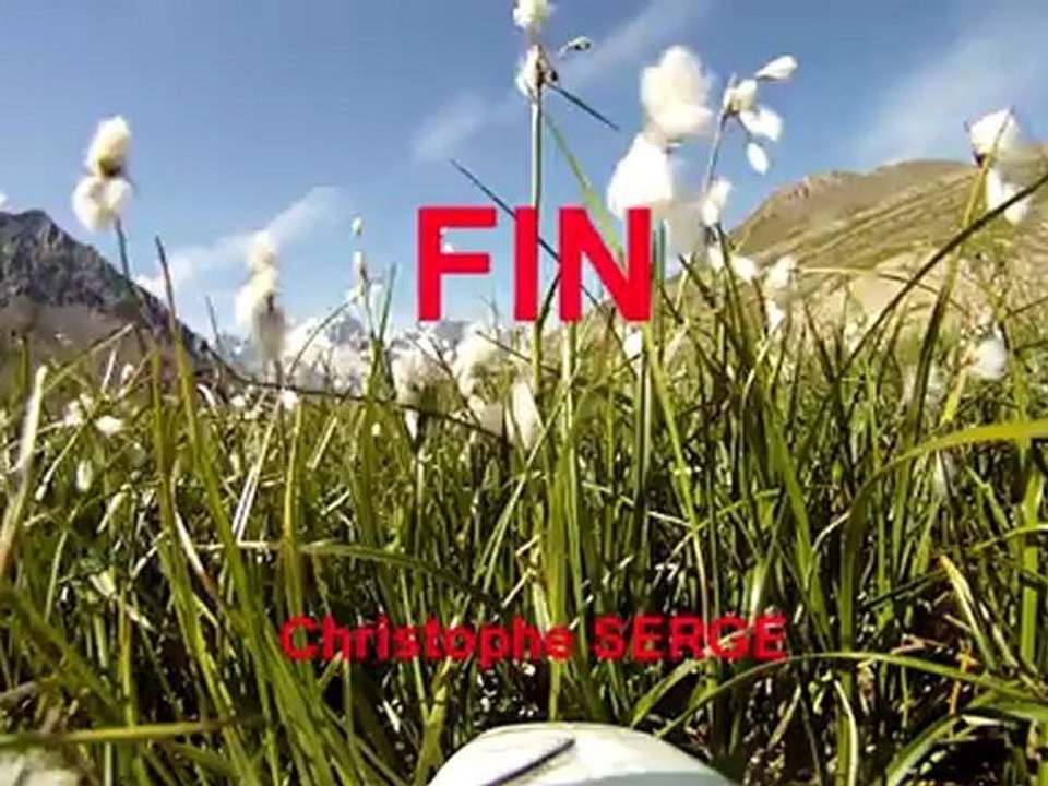 Vol autour du refuge du Goléon ( alpes , la grave )