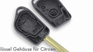 Fernbedienung Schlüssel Gehäuse für Citroen Saxo Xsara Picasso Berlingo