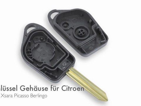Fernbedienung Schlüssel Gehäuse für Citroen Saxo Xsara Picasso Berlingo