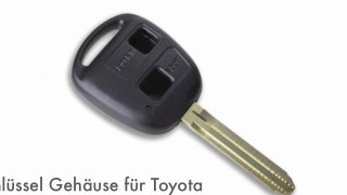 Schlüssel Gehäuse für Toyota Yaris Carina Corolla Avensis RAV4
