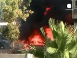 Los rebeldes atentan en Damasco junto al hotel de la ONU
