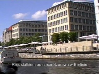 Rejs statkiem po rzece Szprewa w Berlinie
