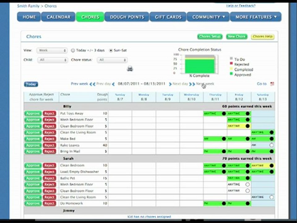 DoughMain - Chores Tracker, Allowance & Organization Tools