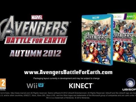 Marvel Avengers Battle for Earth - Gamescom 2012 Trailer [HD]