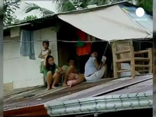 Tropical storm hits northern Philippines