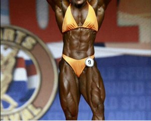 Kim Perez-2012 IFBB Arnold Classic - Prejudging