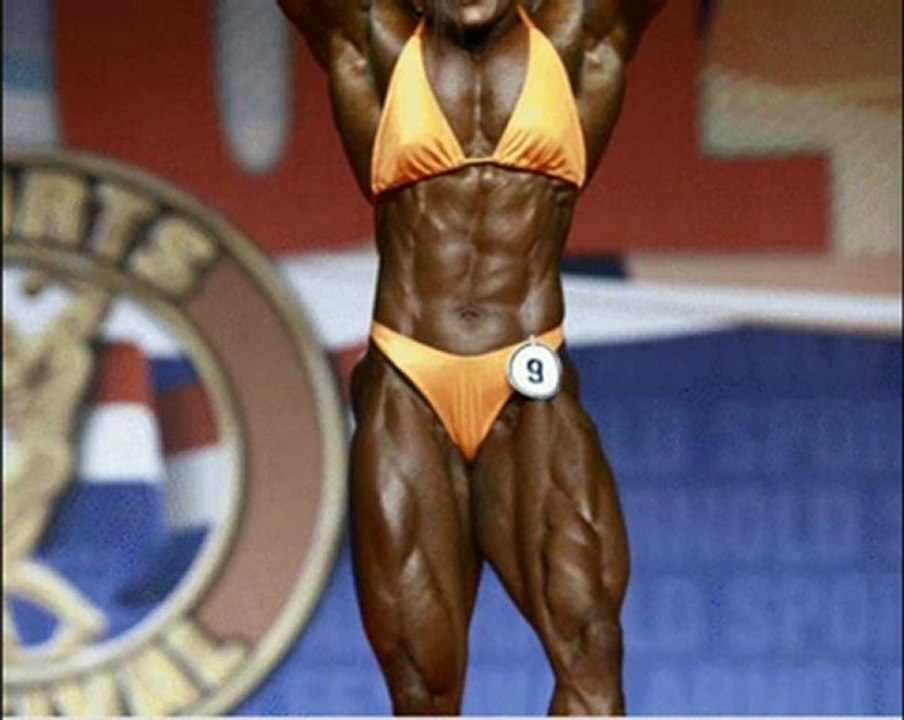 Kim Perez-2012 IFBB Arnold Classic - Prejudging
