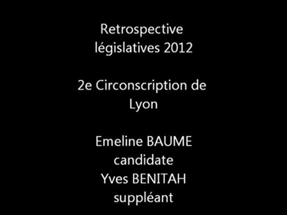 Retrospective Législatives 2012