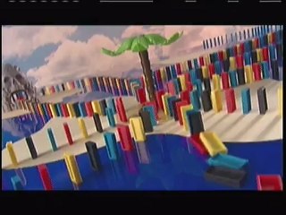 domino rally pirate commercial