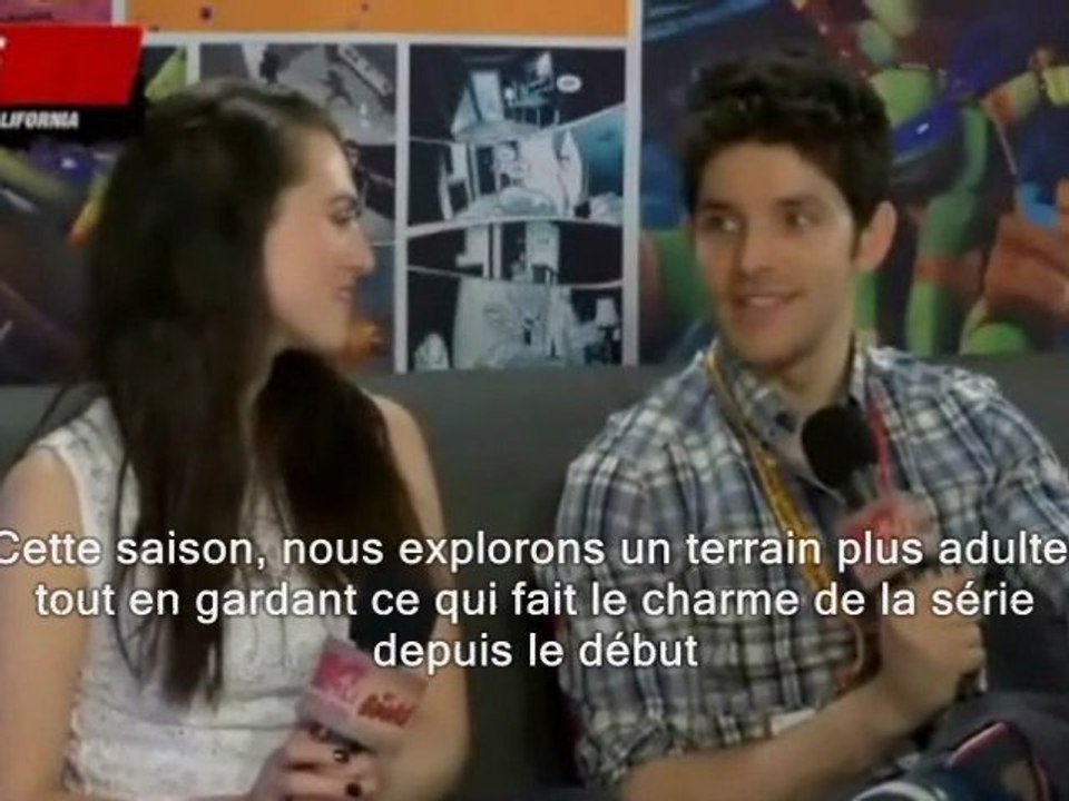 comic con 2012 - Colin morgan & Katie mcgrath VOST