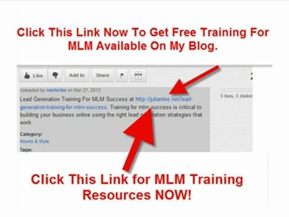 Lead Generation Training For MLM Success