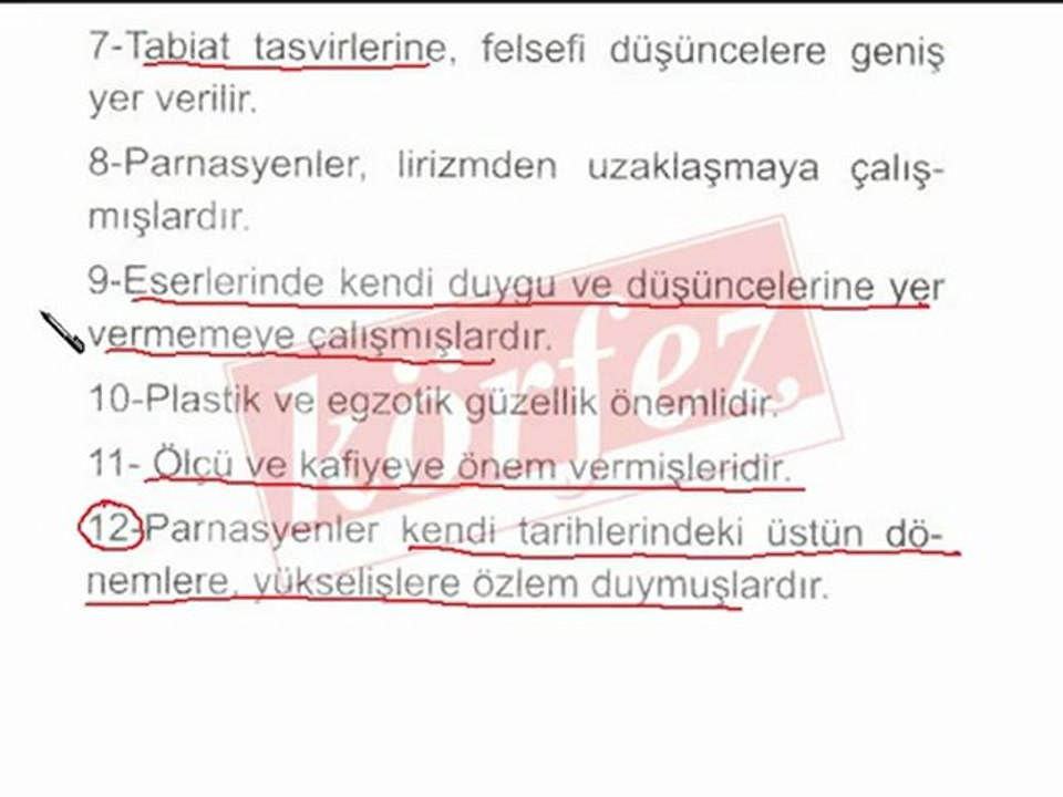 Edebi Akımlar ve Batı Edebiyatı 2