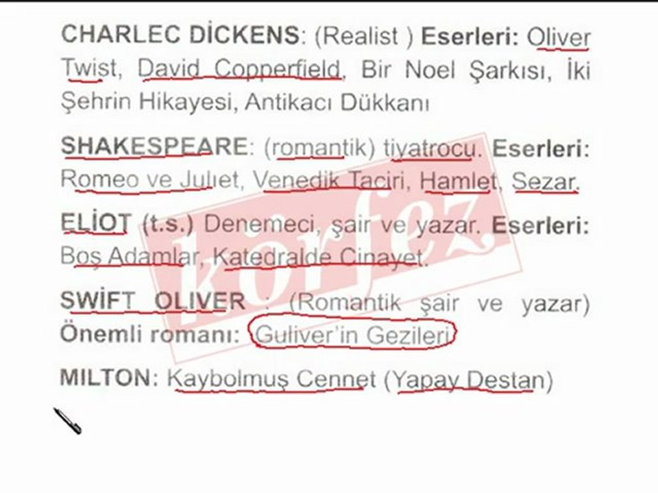 Edebi Akımlar ve Batı Edebiyatı 5