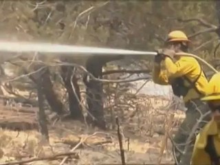 Пожары на западе США