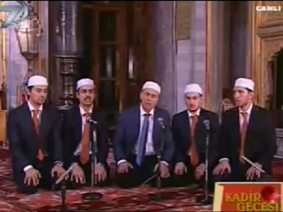 6 A.Rıza Şahin İlahi grubu Kadir 2012 Kanal 7