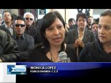 Trabajadores de la CCE defienden triunfo presidencial del binomio Pérez - Cisneros