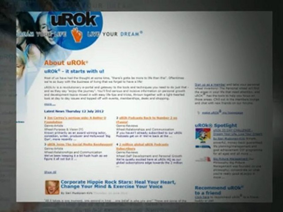 uRok.tv - Dream Your Life,  Live Your Dream