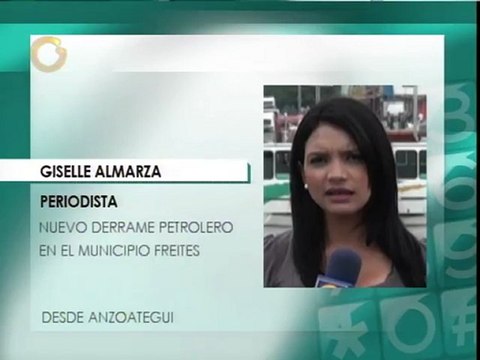 Nuevo derrame de petróleo afecta principal fuente de agua del municipio Freites en Anzoátegui