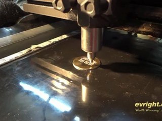 Evright.com: Name Tag with our Newing Hall Engraver