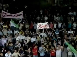 Video herunterladen: فري برس  مدينة مارع - ريف حلب __ مظاهرة مسائية نصرة لاعزاز 15-8-2012