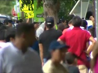 Filas para ficar no país