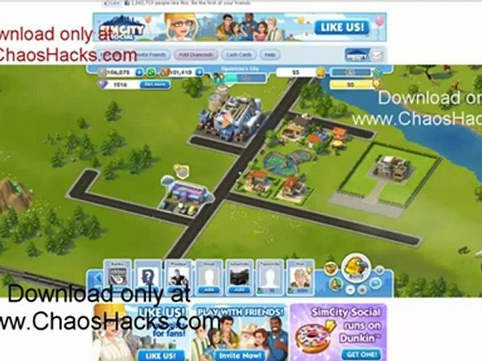 SimCity Social Hack ( FREE Download ) August 2012 Update