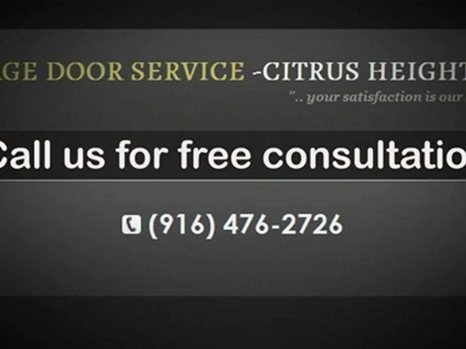 GARAGE DOOR SERVICE -CITRUS HEIGHTS CA | CITRUS HEIGHTS | GARAGE DOOR SERVICE