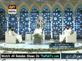Faizan-e-Ramzan By Ary Digital - 16th August 2012 (Seher) Part 1