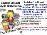 Ardahan bal festivali 2012 Haberi @ MEHMET ALİ ARSLAN Haber / son dakika haberler