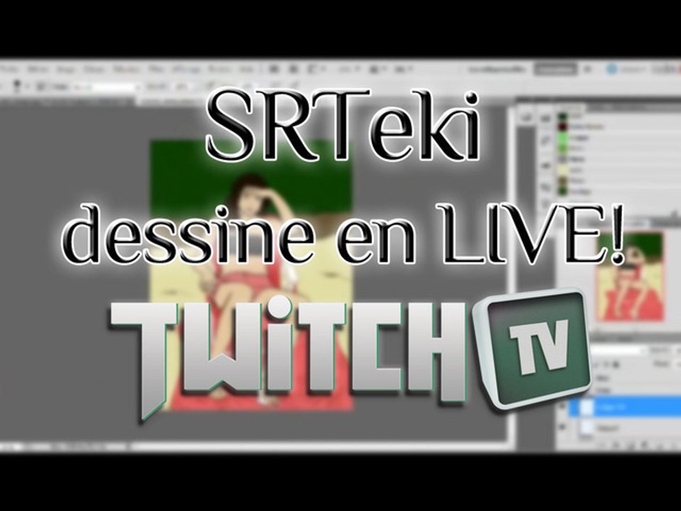 SRTeki dessine en Live (Version accélérée) - Episode 1