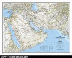 Travel Book Review: Afghanistan, Pakistan, and the Middle East Wall Map by National Geographic Maps