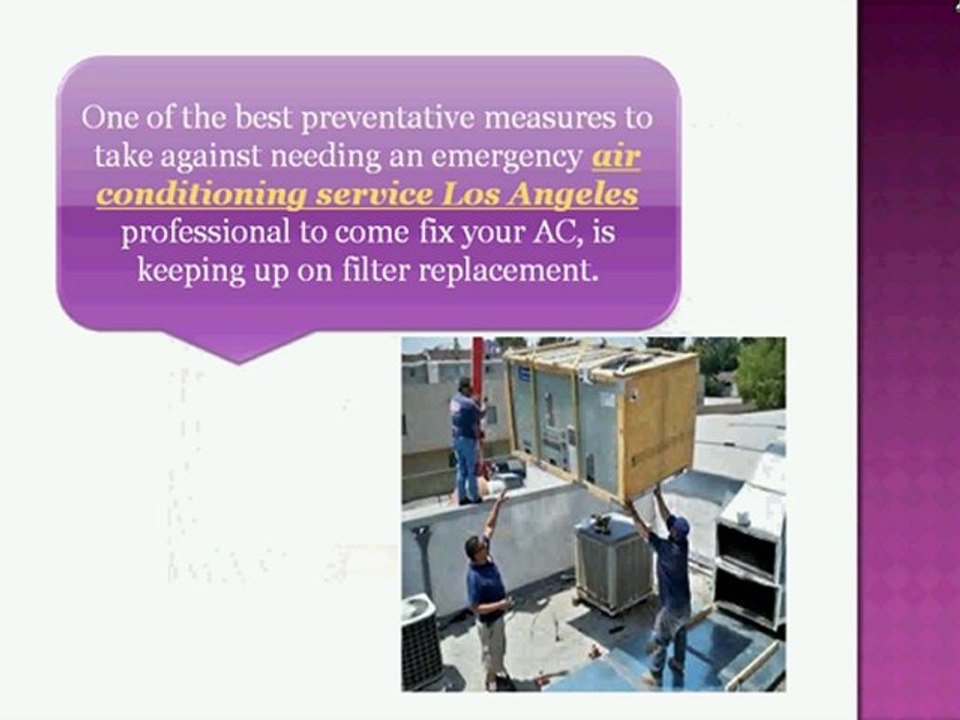 air conditioning service