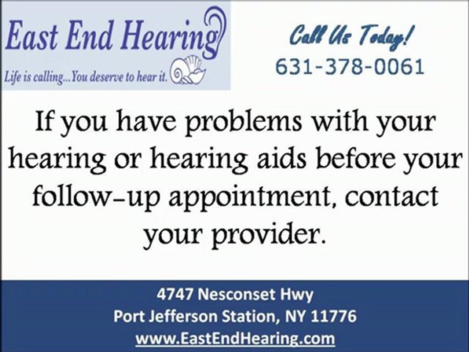 Your Hearing Aid Fitting
