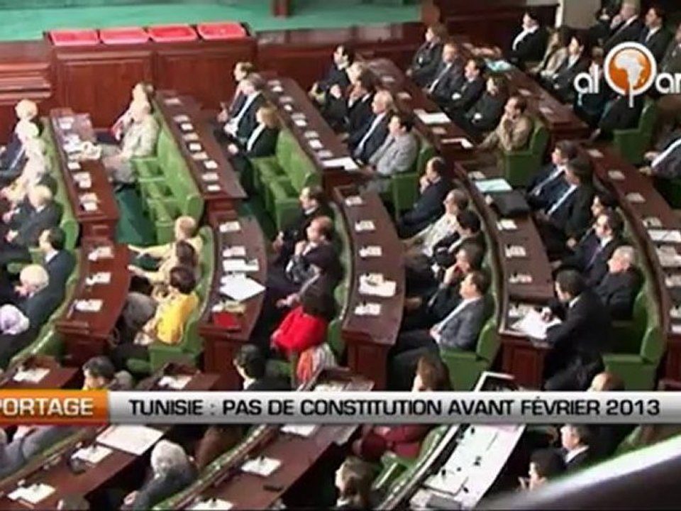 Tunisie : Pas de constitution avant février 2013