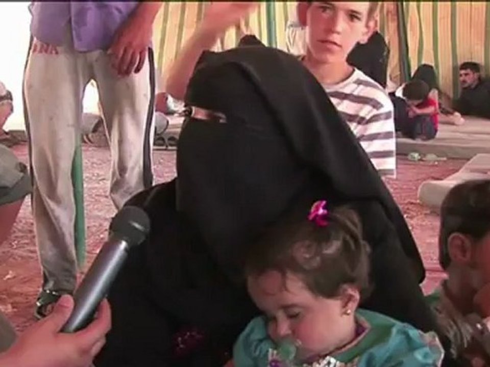 Dans l'enfer d'un camp de réfugiés syriens en Jordanie