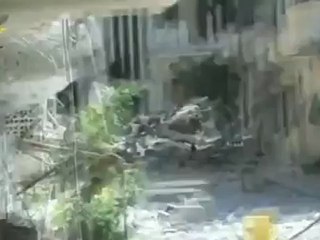 فري برس   حمص أثار الدمار كرم شمشم حمص16-8-2012