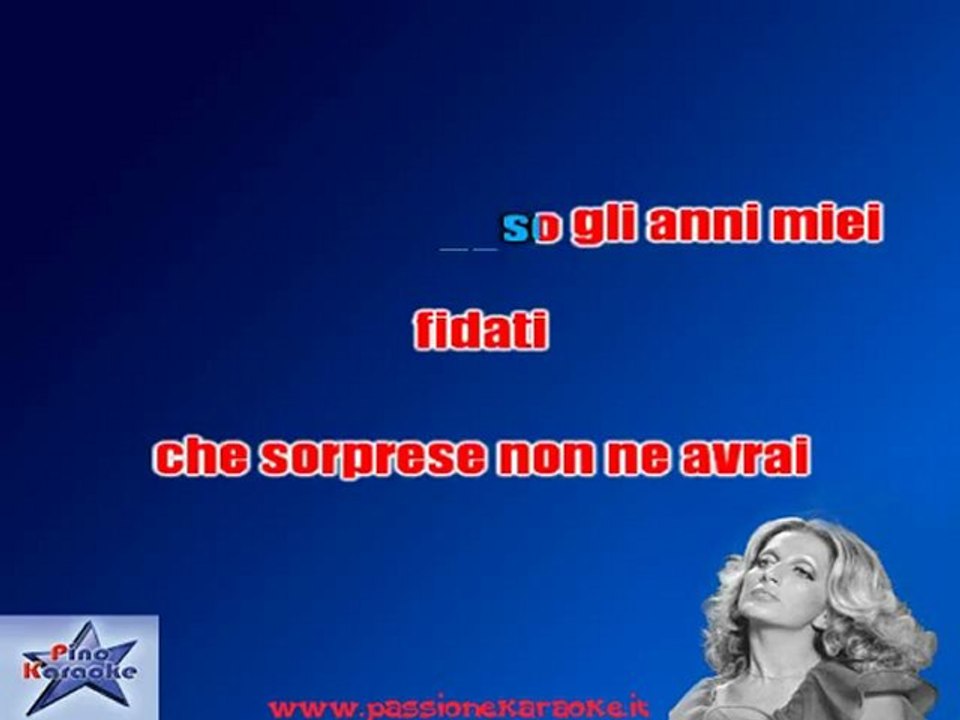 Mina - Cercami - Karaoke