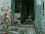 فري برس  حمص أثار الدمار في حي الصفصافة  بسبب تواصل القصف من قبل عصابات الأسد حمص 16 8 2012