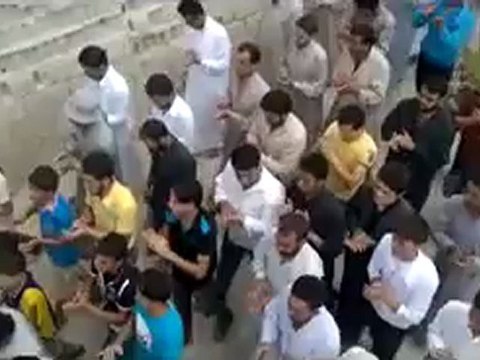 فري برس ادلب التح مظاهرة صباحية نصرة لجرجناز وعزار وحلب. 16-8-2012