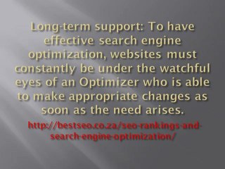 Improve your rankings